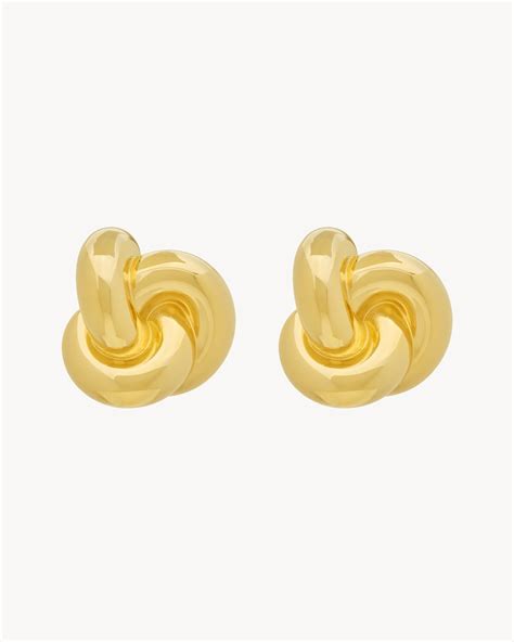 ysl knot earrings|YSL earrings harvey nichols.